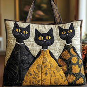Whimsical Cats Quilted Tote Bag GFTONT3620