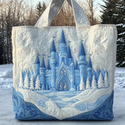 Icy Castle Quilted Tote Bag GFTONT3904