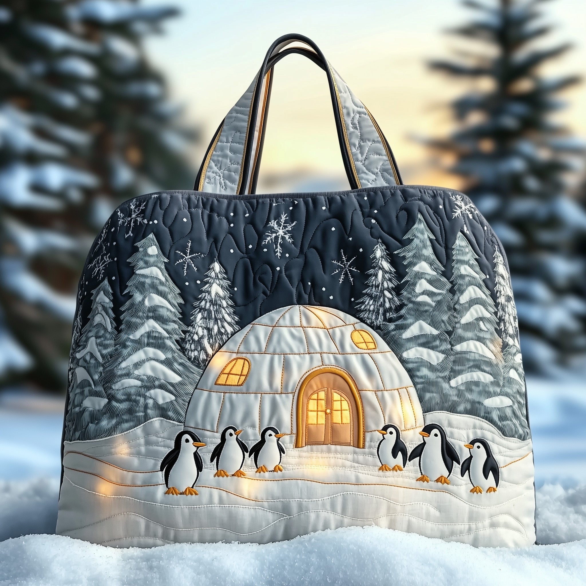 Igloo Quilted Tote Bag GFTONT3906