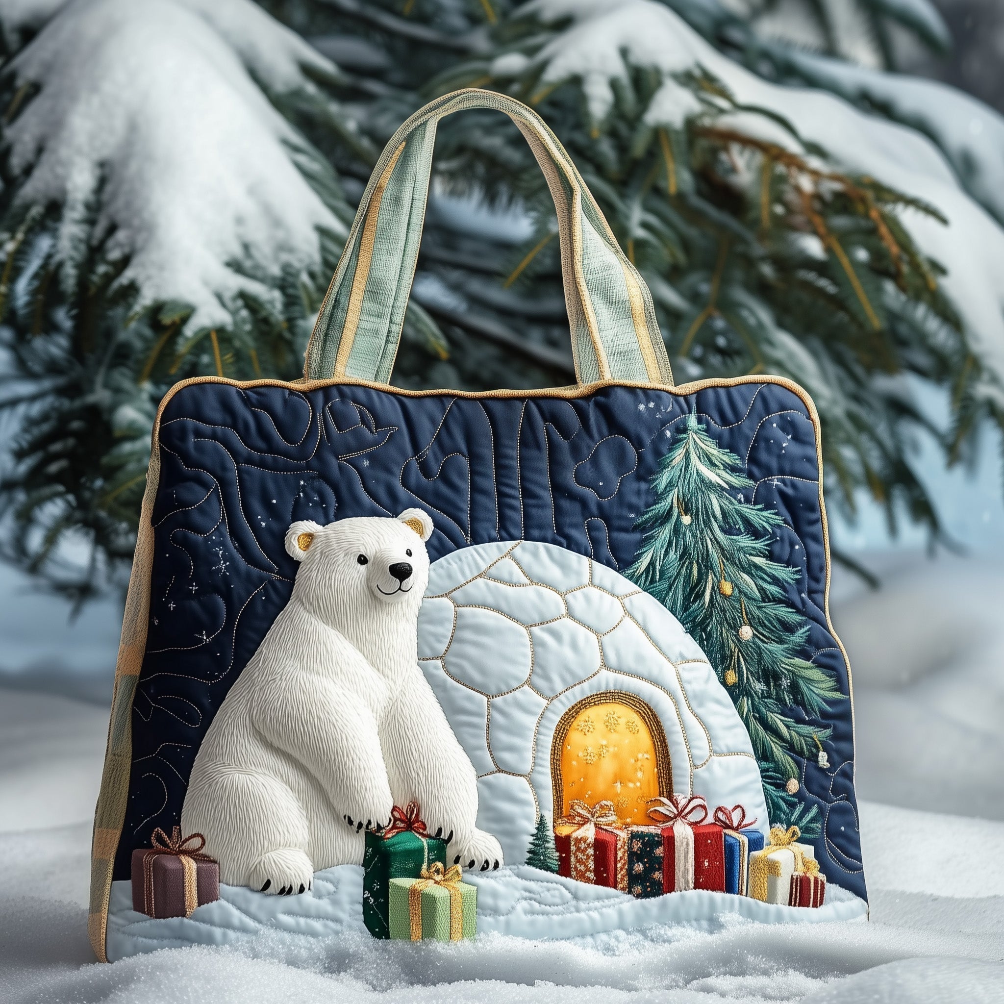 Igloo Quilted Tote Bag GFTONT3908