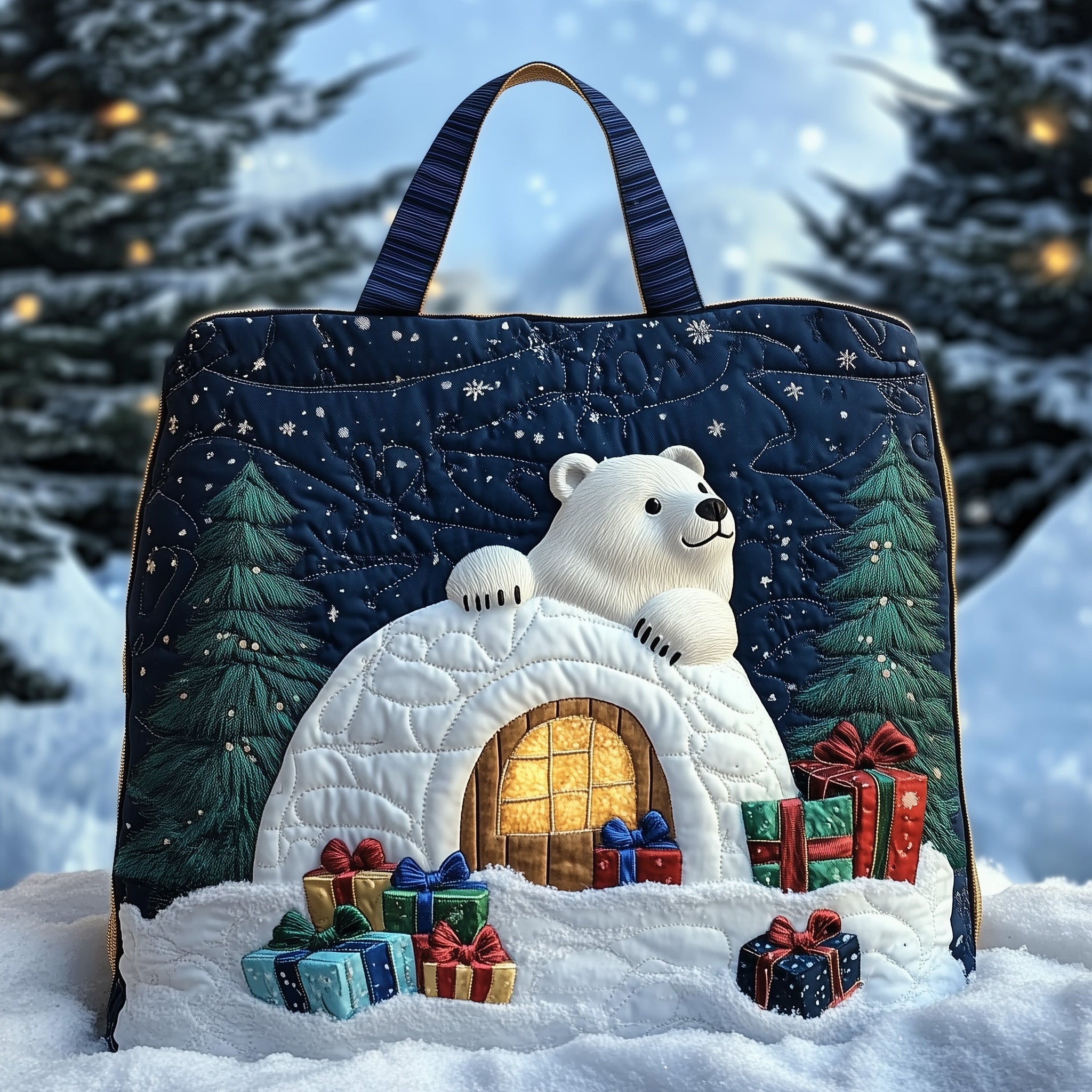 Igloo Quilted Tote Bag GFTONT3909