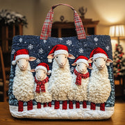 Christmas Sheeps Quilted Tote Bag GFTONT3993