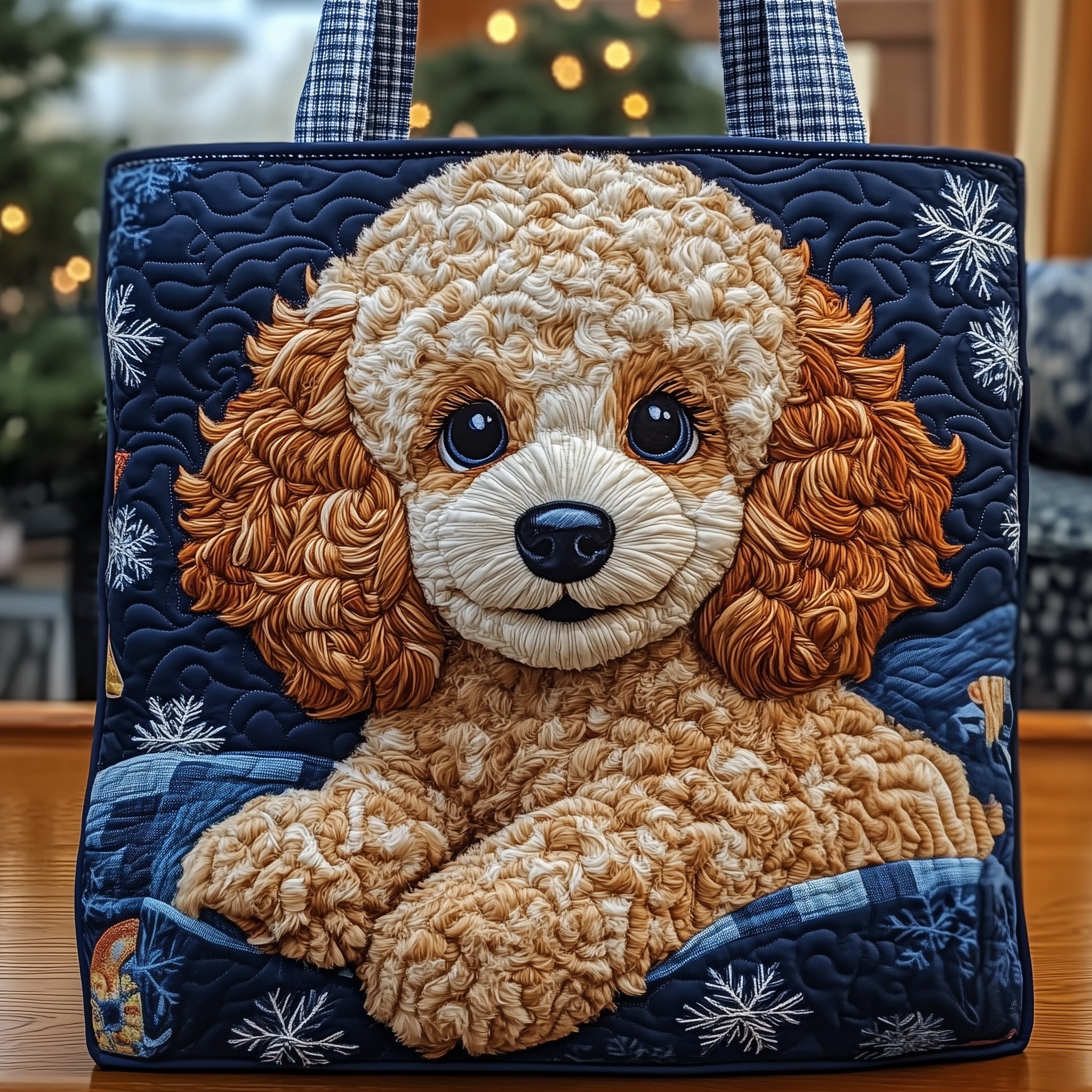 Icy Paw Quilted Tote Bag GFTONT4022