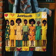 Juneteenth Quilted Tote Bag GFTONT491