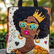 Melanin Proud Quilted Tote Bag GFTONT504