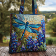 Bluebonnet Air Quilted Tote Bag GFTOQA585