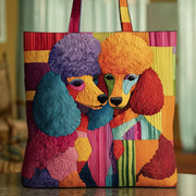 Funky Poodle Quilted Tote Bag GFTOTG117