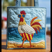 Summer Holiday Chicken Quilted Tote Bag GFTOTG22