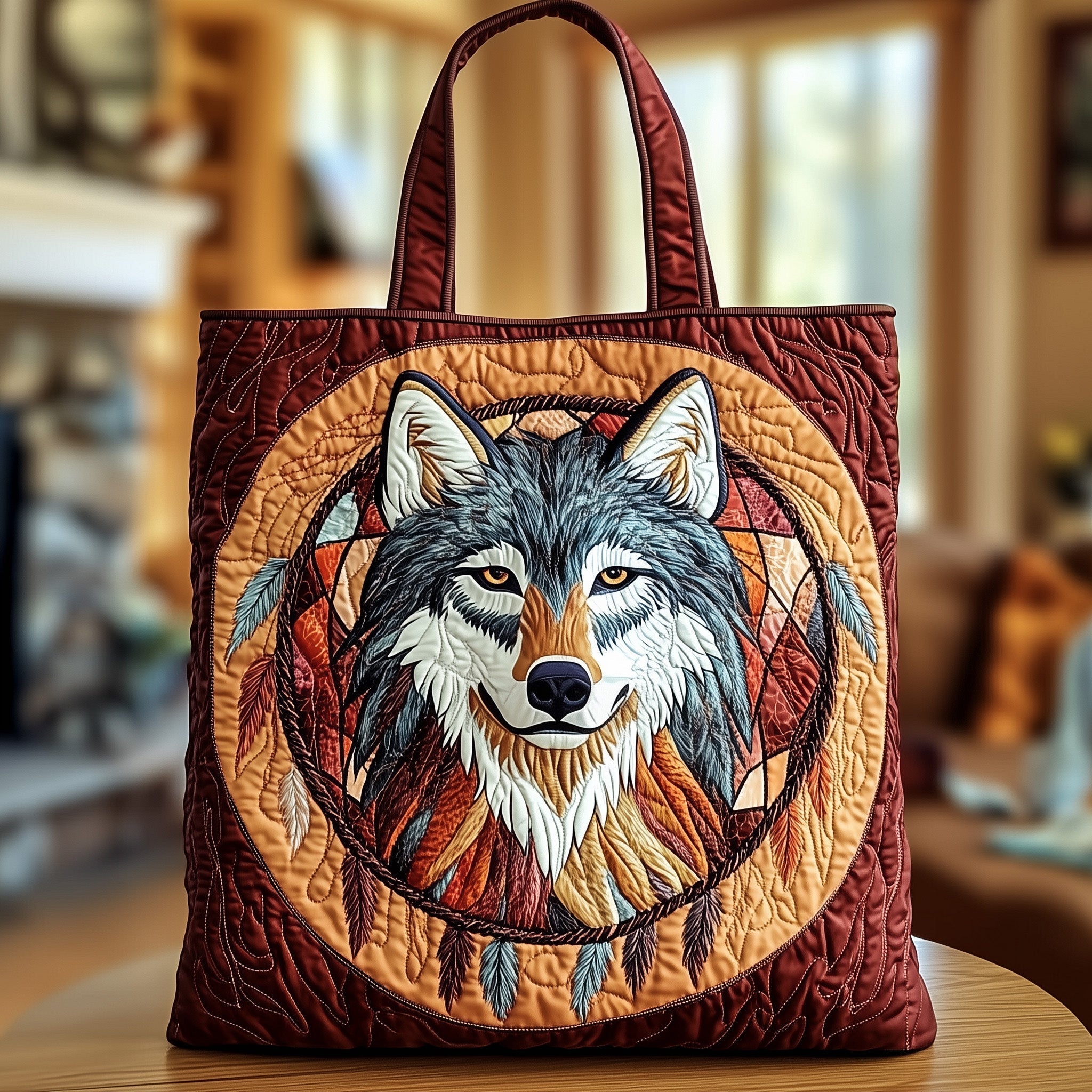 Dreamcatcher Quilted Tote Bag GFTOTG365
