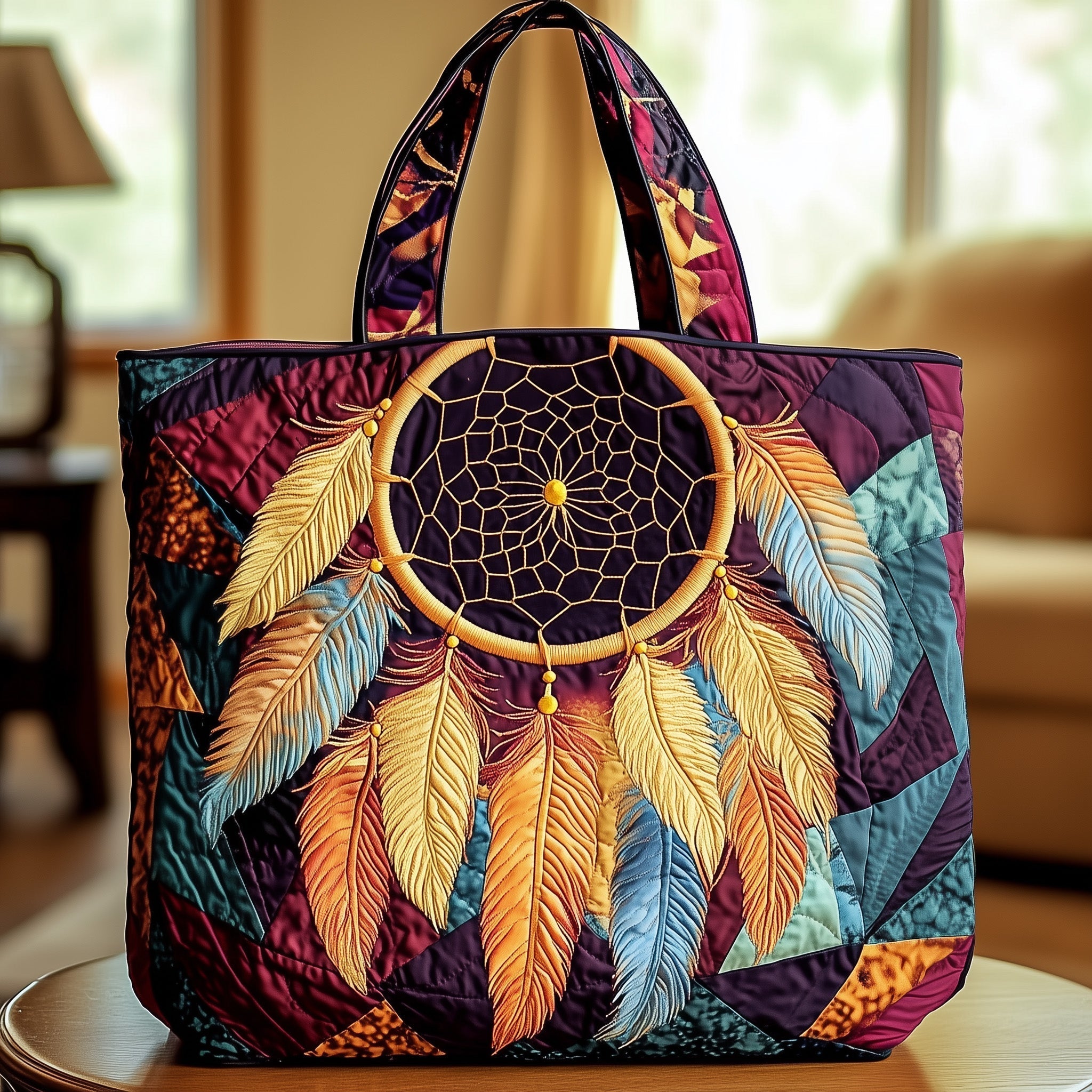 Dreamcatcher Quilted Tote Bag GFTOTG369