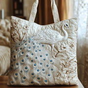 Majesty Peacock Quilted Tote Bag GFTOTG427