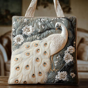 Majesty Peacock Quilted Tote Bag GFTOTG428