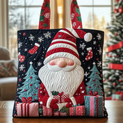 Christmas Gnomes Quilted Tote Bag GFTOTG447
