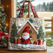 Christmas Gnomes Quilted Tote Bag GFTOTG450