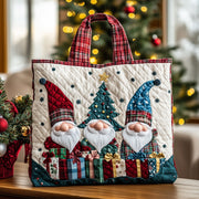 Christmas Gnomes Quilted Tote Bag GFTOTG454