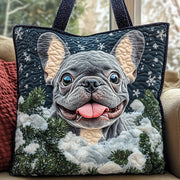 Adorable Frenchie Quilted Tote Bag GFTOTG610