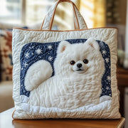 Pom Fluff Quilted Tote Bag GFTOTG706