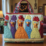Funky Chicken Quilted Tote Bag GFTOTG820