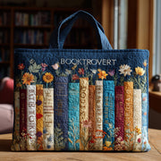 Booktrovert Quilted Tote Bag GFTOTL3914