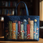 Booktrovert Quilted Tote Bag GFTOTL3916