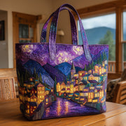 City of Starlight Quilted Tote Bag GFTOTL3928