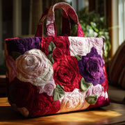 Amazing Roses Quilted Tote Bag GFTOTL4060