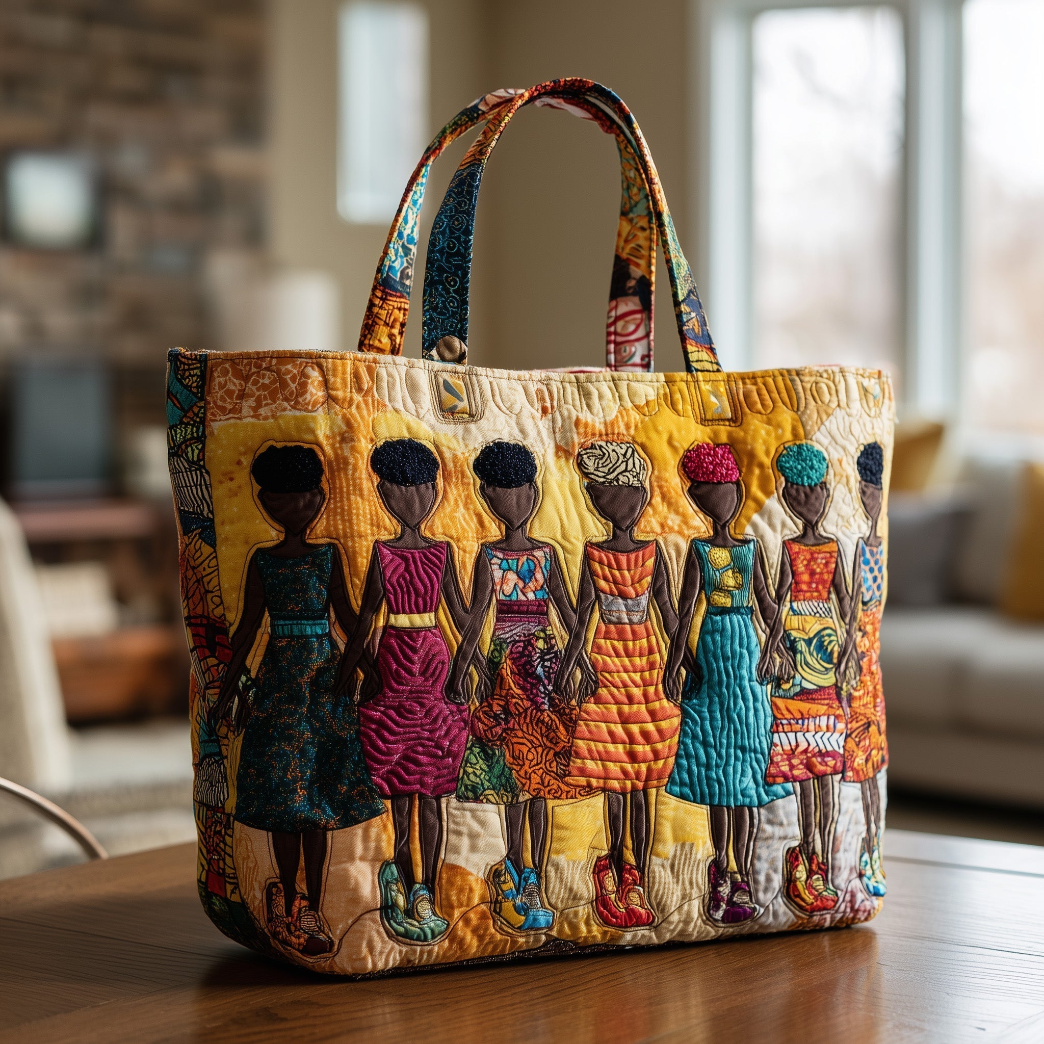 Young Future Quilted Tote Bag GFTOTL4071