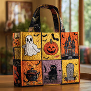 Retro Halloween Quilted Tote Bag GFTOTL4232
