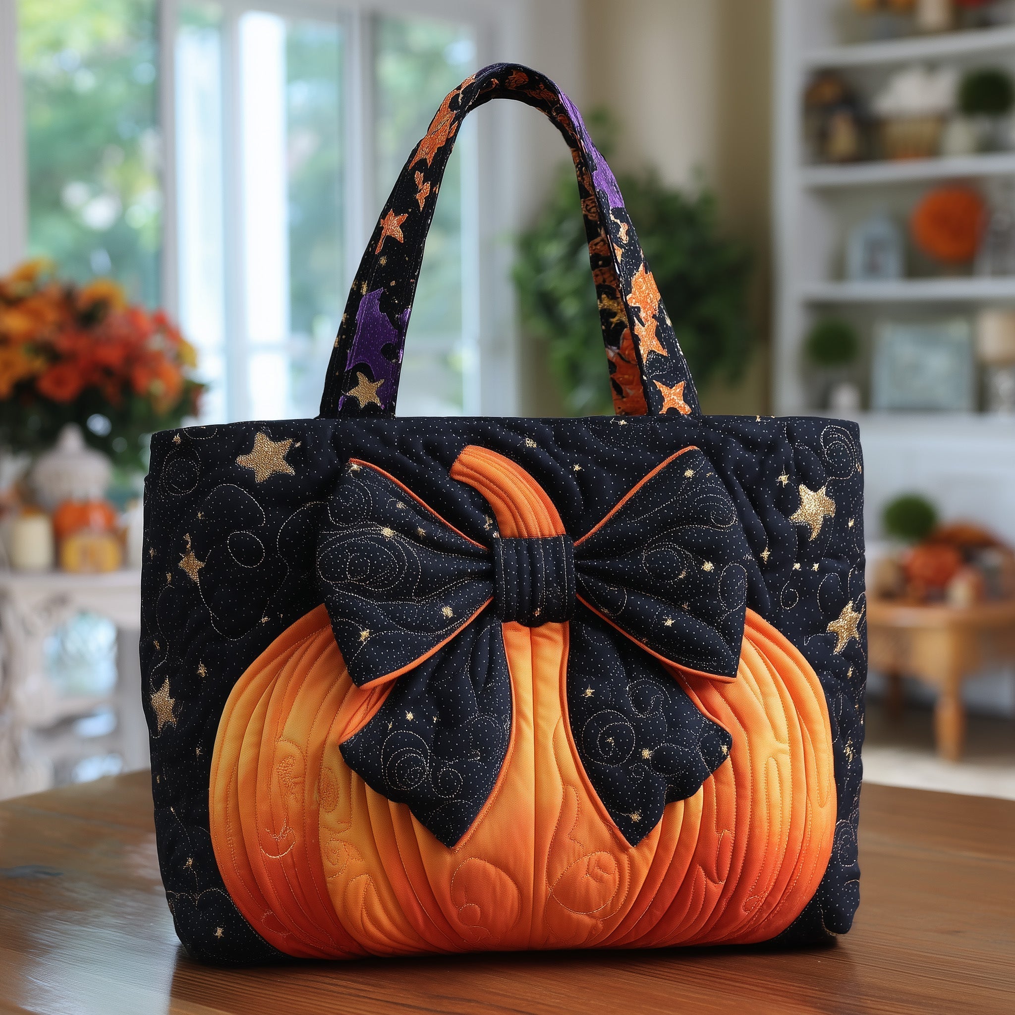 Spooky Season Quilted Tote Bag GFTOTL4241