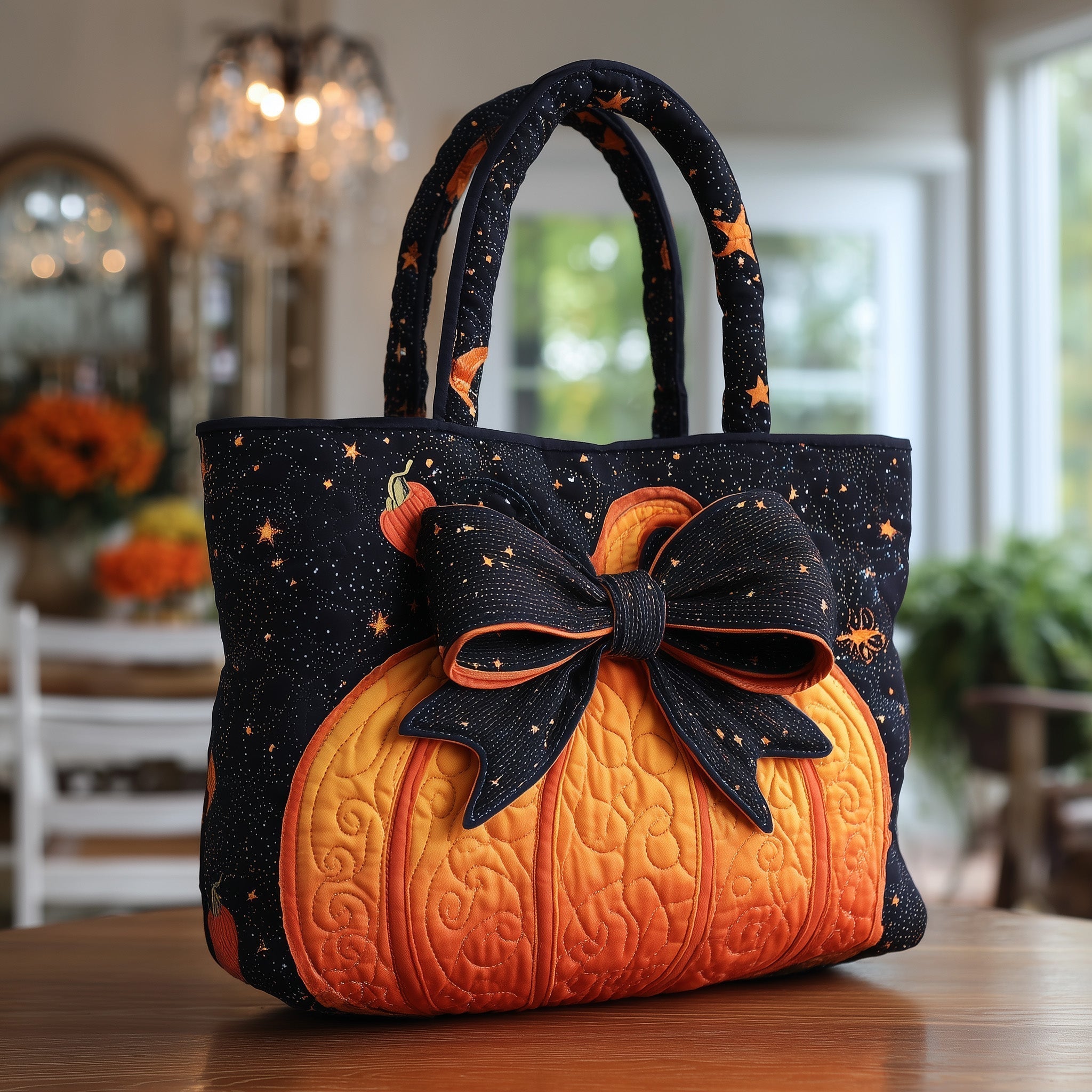 Spooky Season Quilted Tote Bag GFTOTL4242