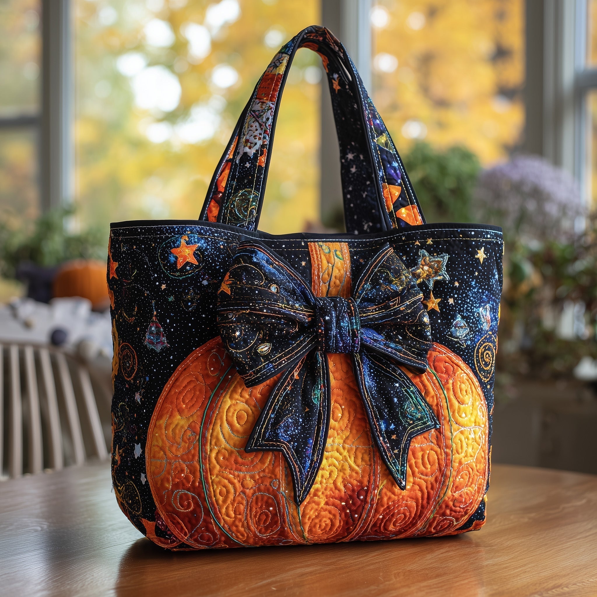 Spooky Season Quilted Tote Bag GFTOTL4243
