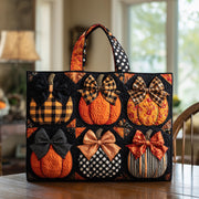 Coquette Pumpkin Quilted Tote Bag GFTOTL4244