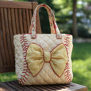 Softball Quilted Tote Bag GFTOTL4269