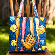 Softball Quilted Tote Bag GFTOTL4273