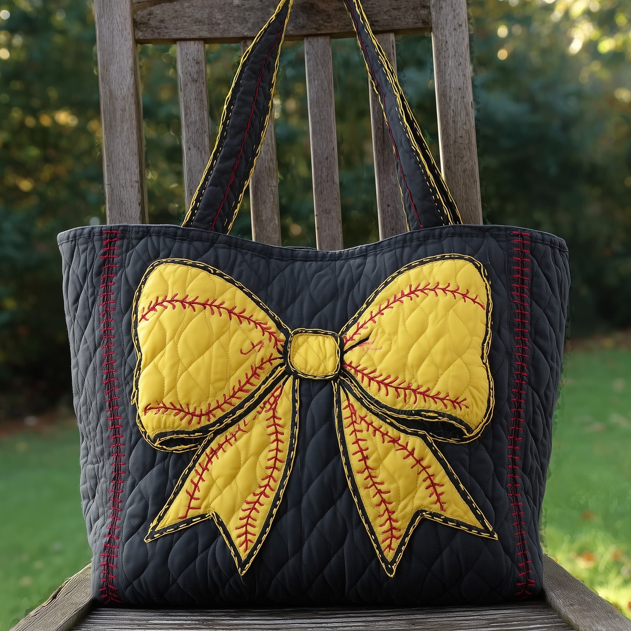 Softball Quilted Tote Bag GFTOTL4279