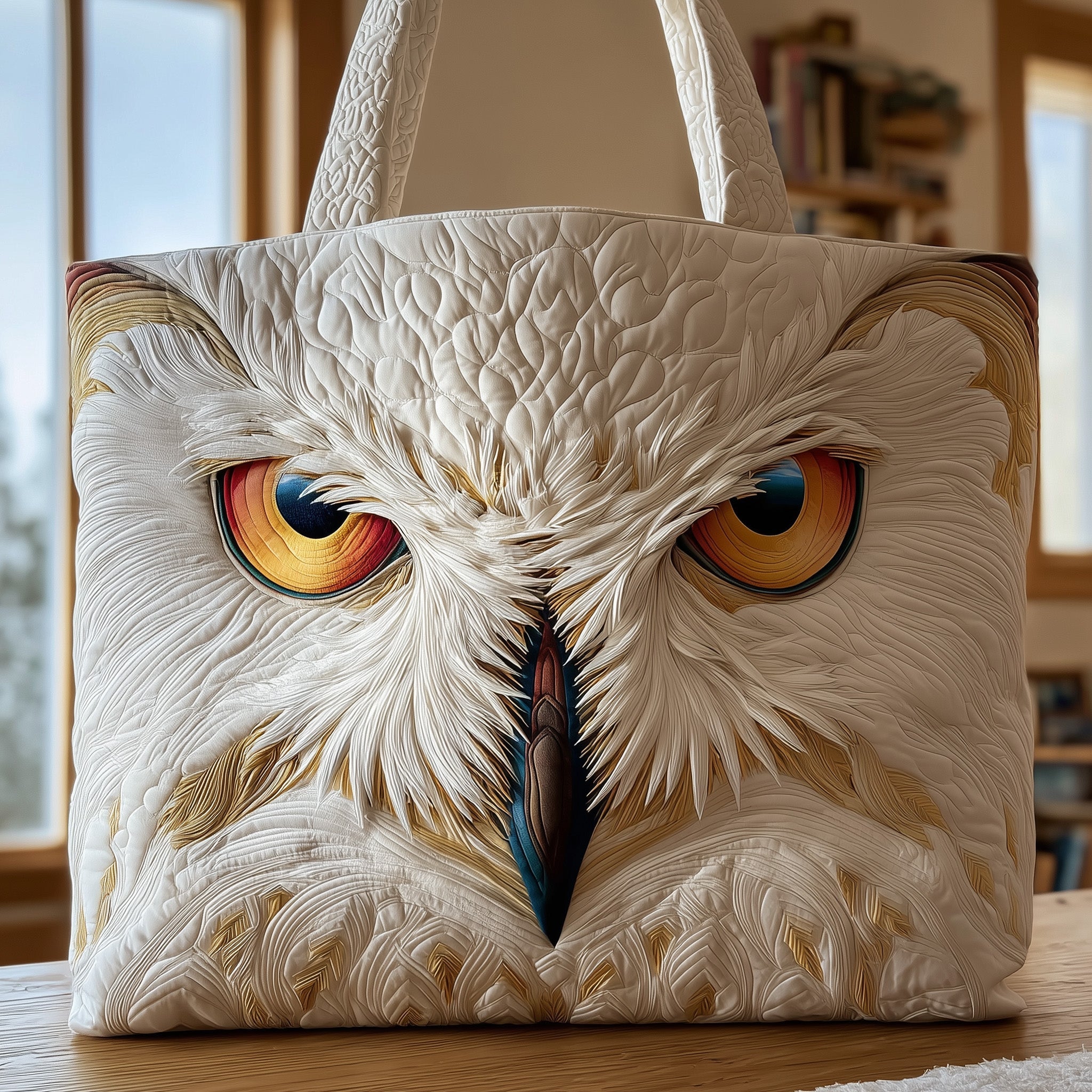 Arctic Gaze Quilted Tote Bag GFTOTP10163