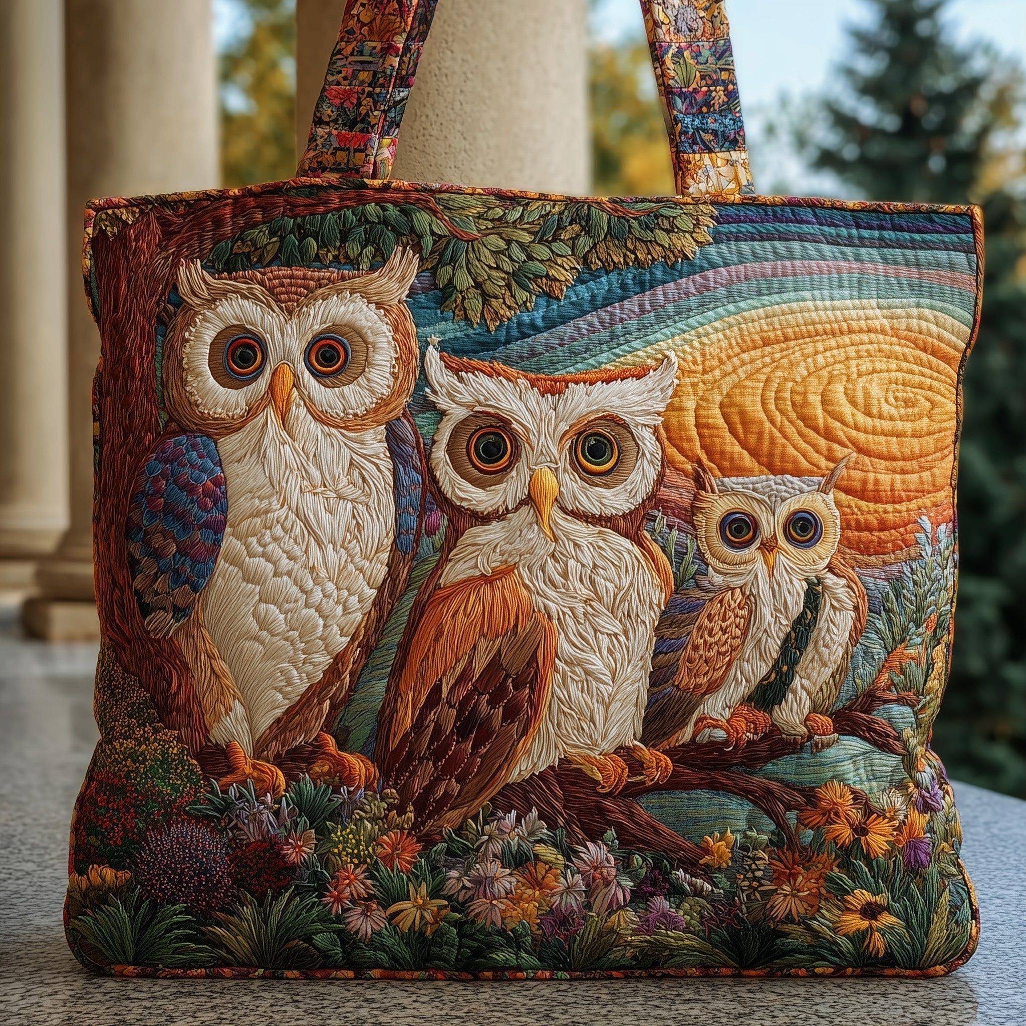 Forest Watcher Quilted Tote Bag GFTOTP10168