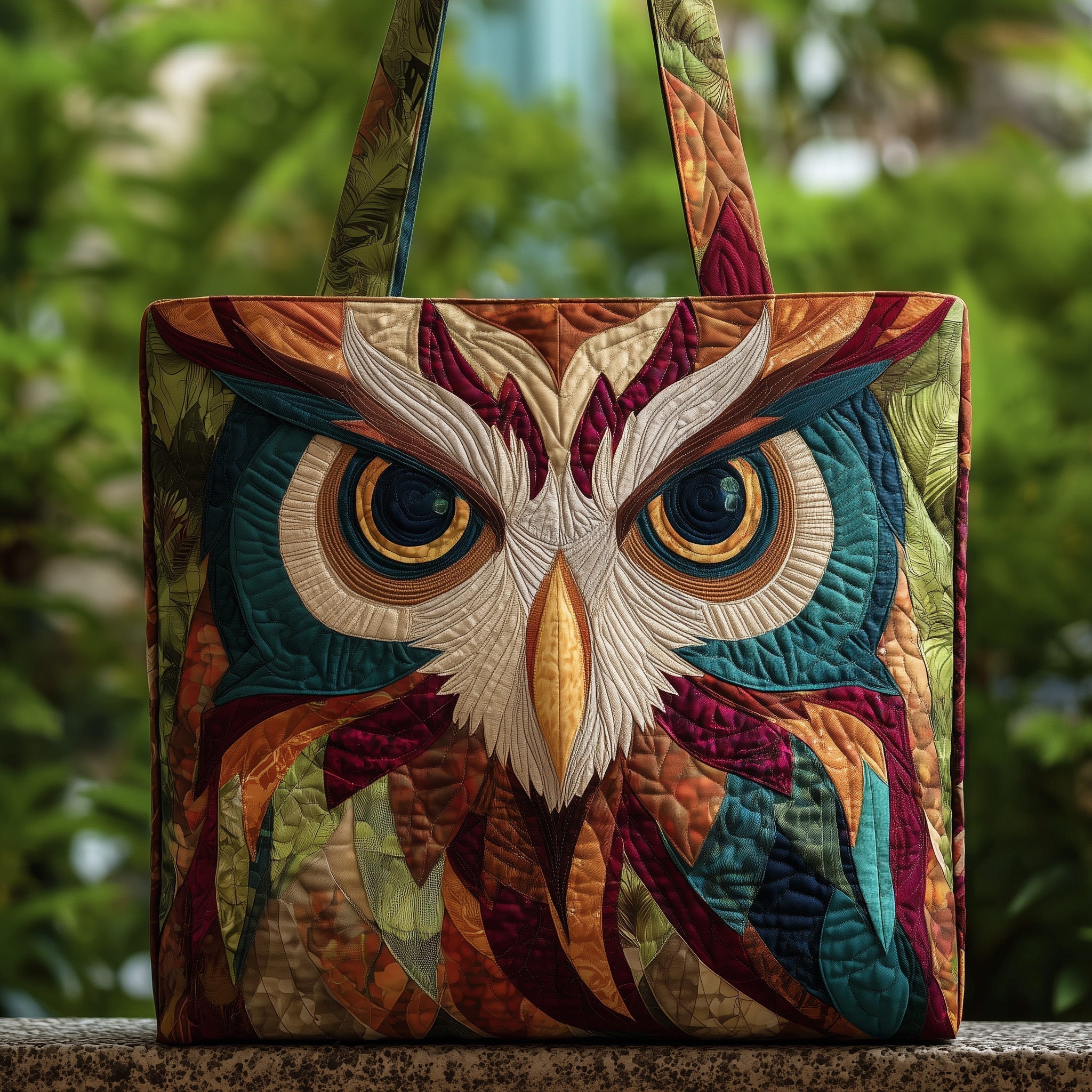 Forest Watcher Quilted Tote Bag GFTOTP10171