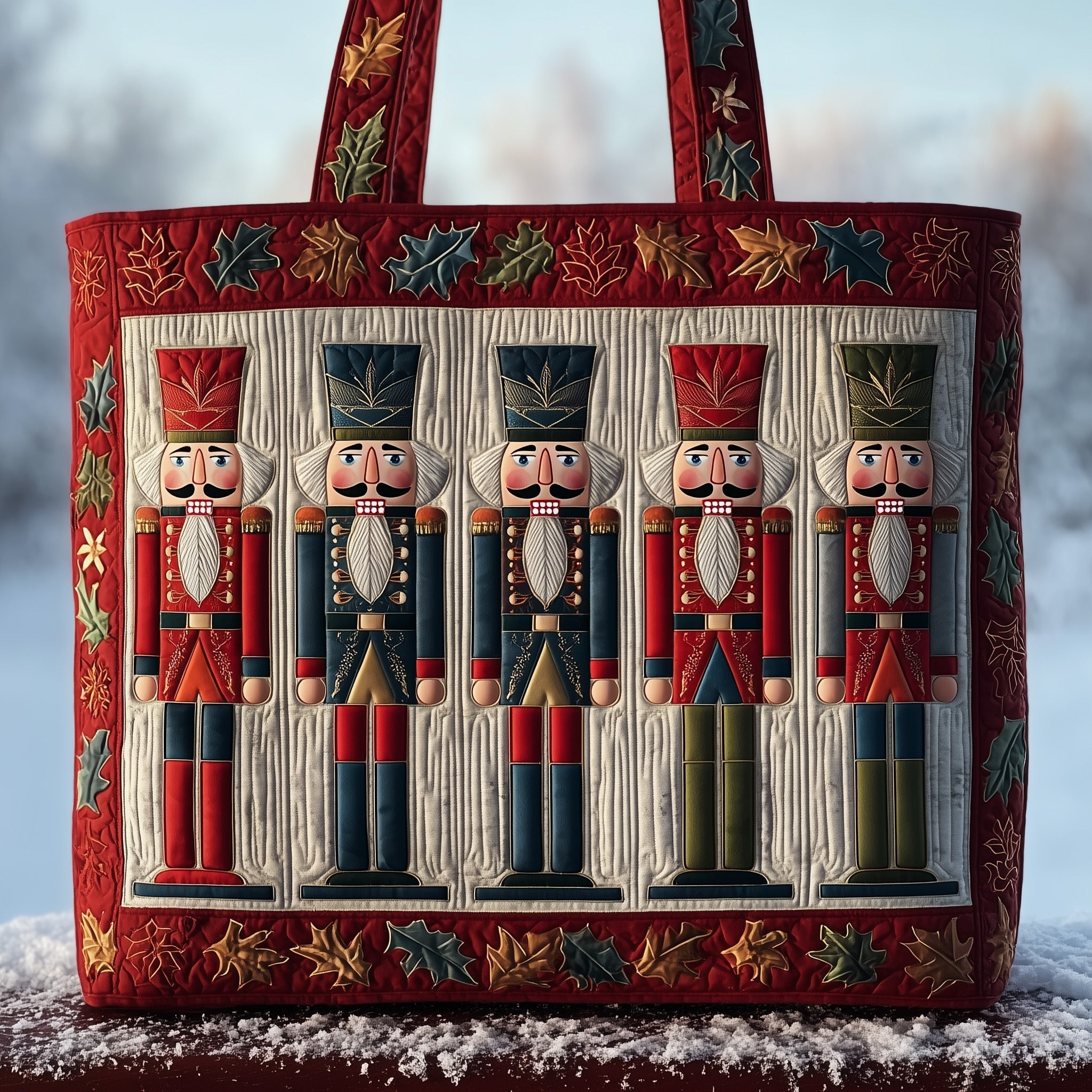 Nutcracker Quilted Tote Bag GFTOTP10295