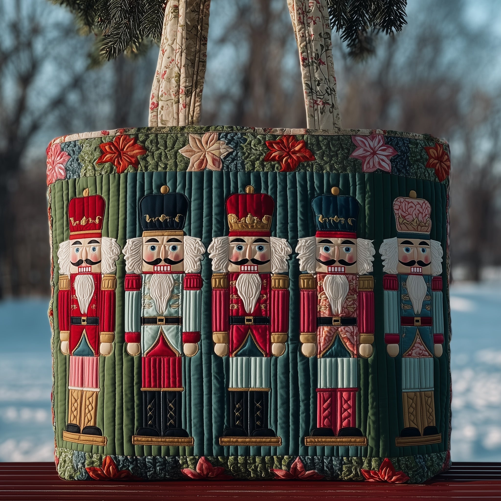 Nutcracker Quilted Tote Bag GFTOTP10298