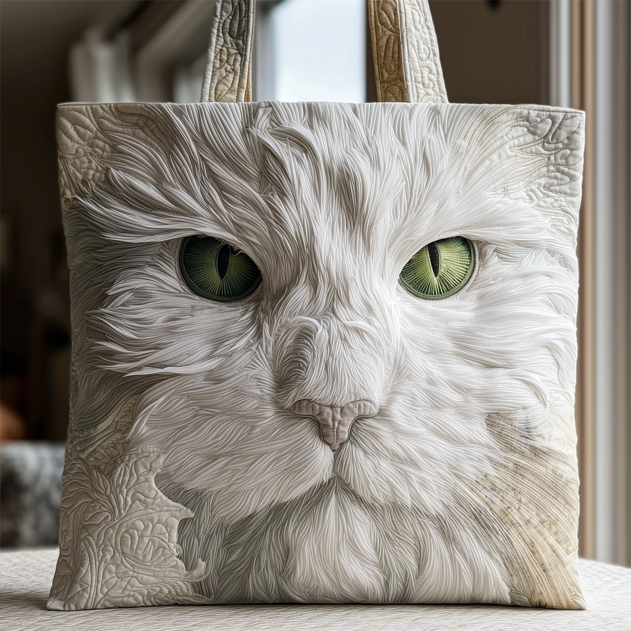 Majestic Maine Coon Quilted Tote Bag GFTOTP10573