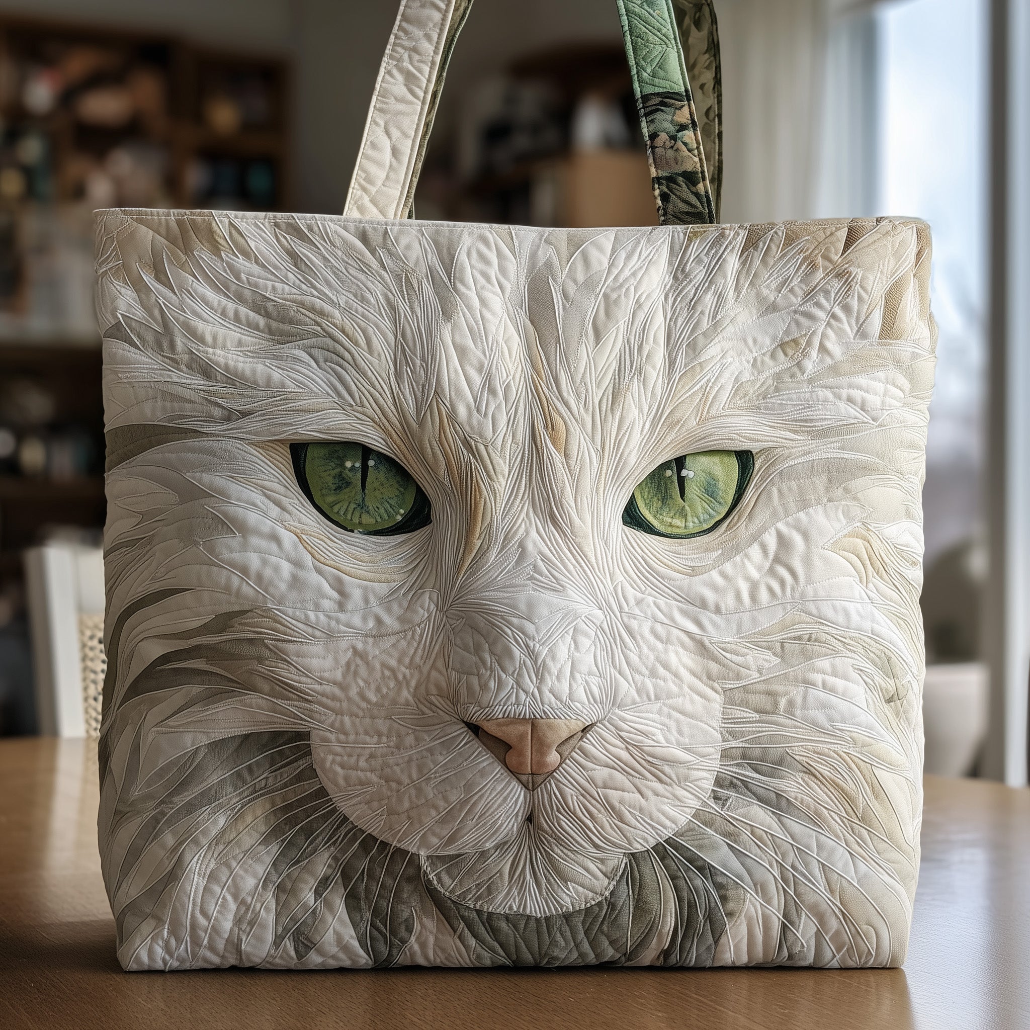 Majestic Maine Coon Quilted Tote Bag GFTOTP10574