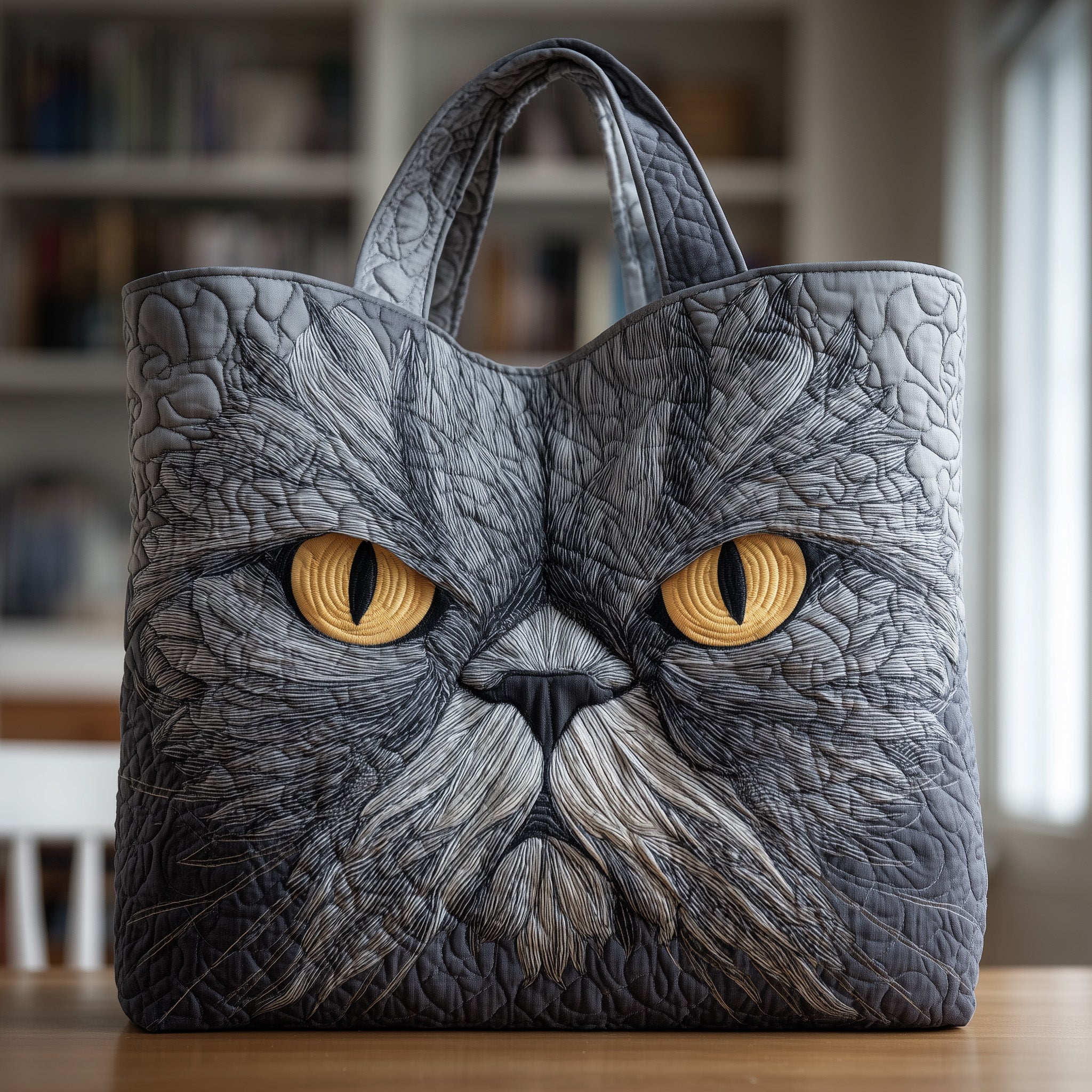 Fluff Persian Quilted Tote Bag GFTOTP10584