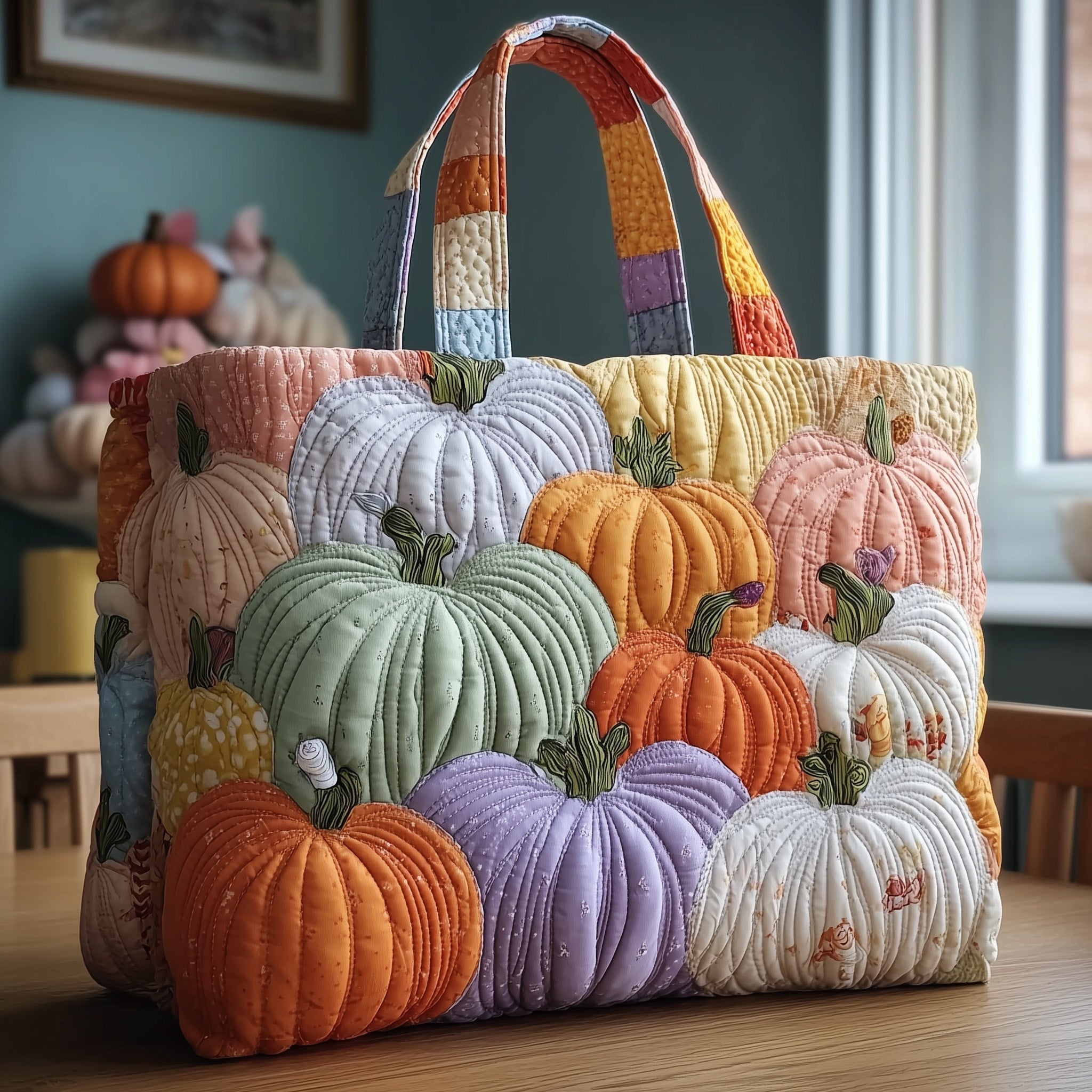 Autumn Breeze Quilted Tote Bag GFTOTP10594