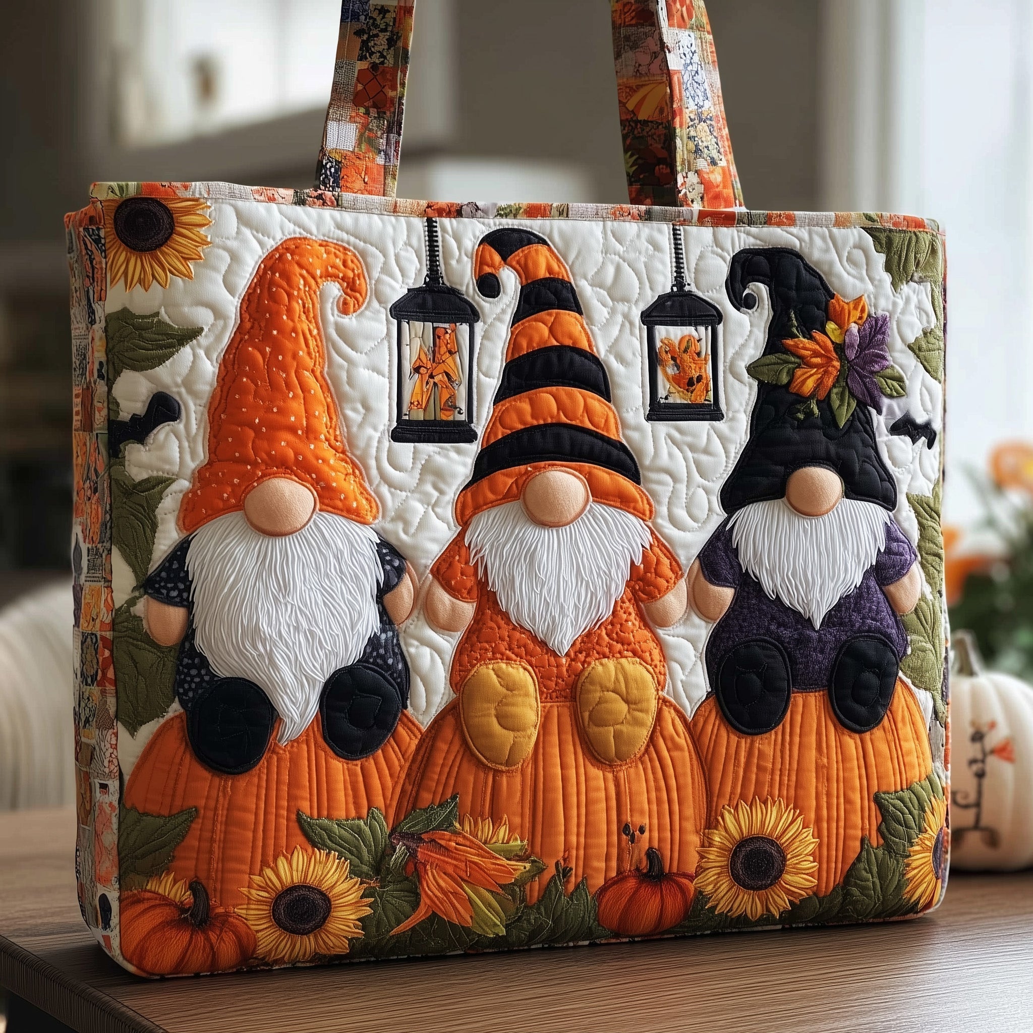 Autumn Breeze Quilted Tote Bag GFTOTP10595