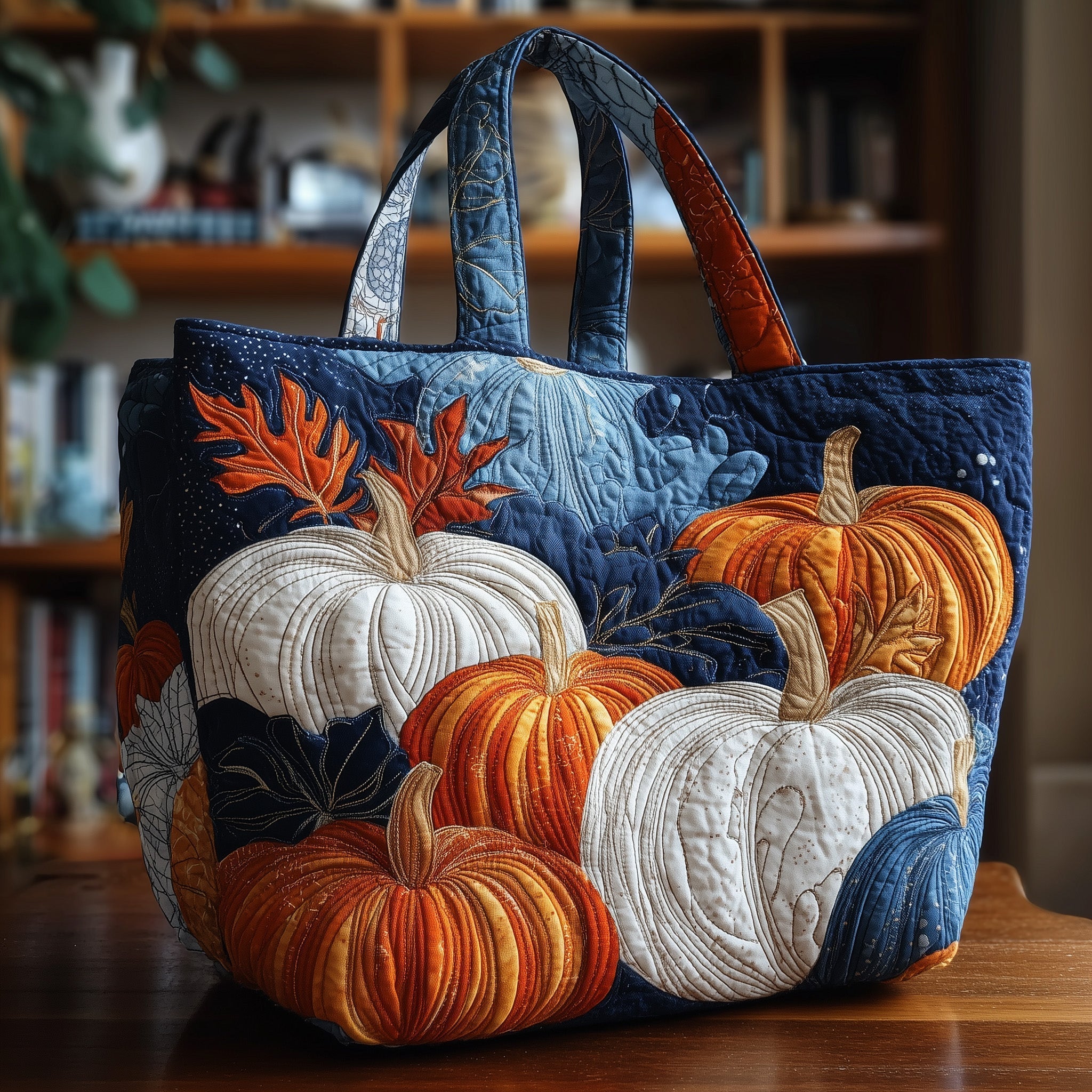 Autumn Breeze Quilted Tote Bag GFTOTP10597
