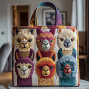 Llama Quilted Tote Bag GFTOTP10622