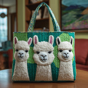Llama Quilted Tote Bag GFTOTP10626