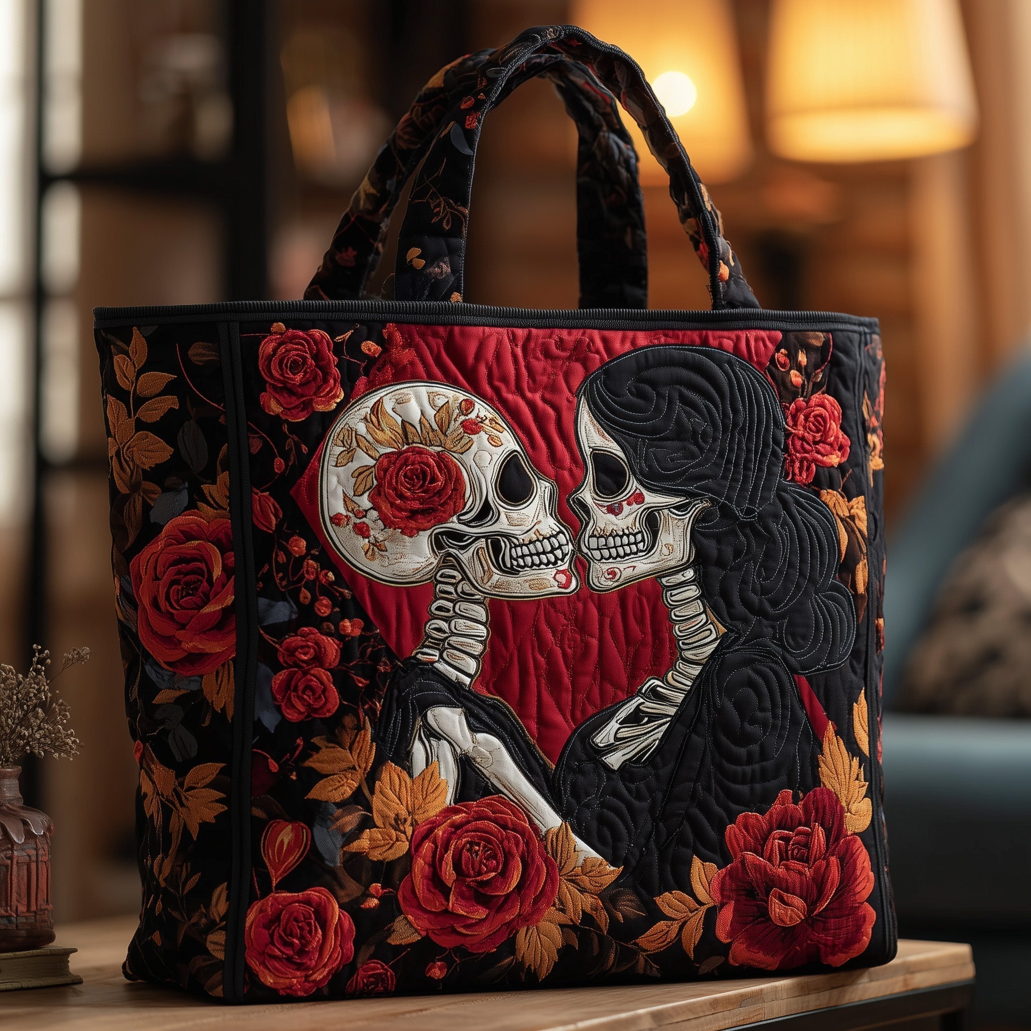 Festival of Souls Quilted Tote Bag GFTOTP10716