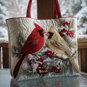 Cardinal Charm Quilted Tote Bag GFTOTP11445